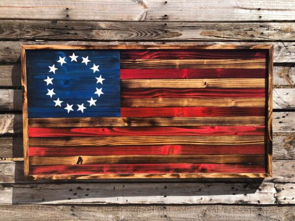 Rustic Betsy Ross Flag