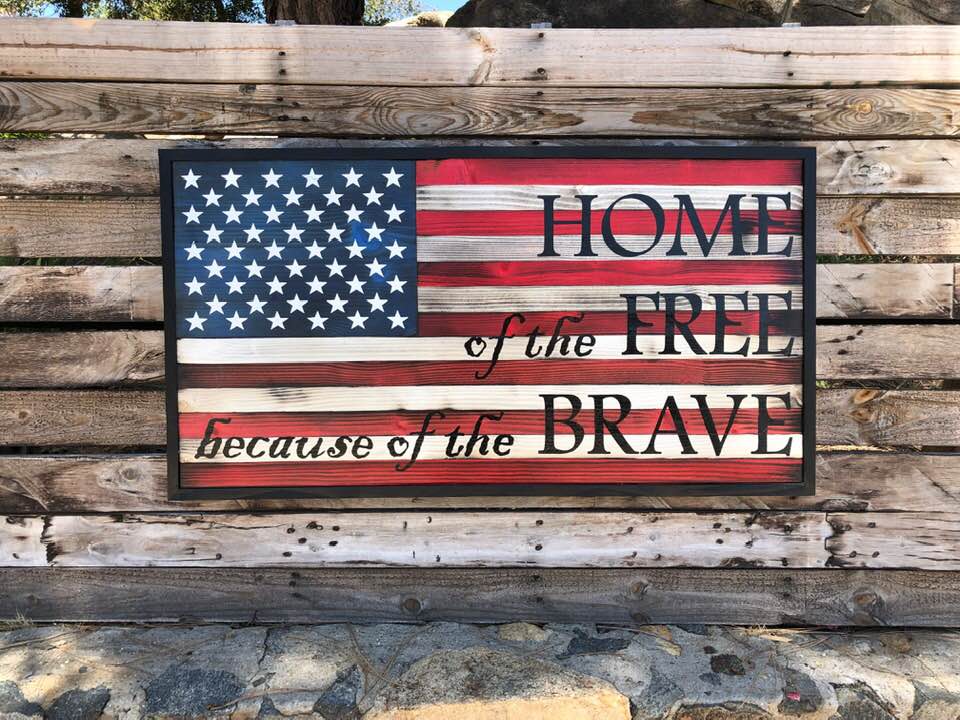 Home of the Free Because of the Brave