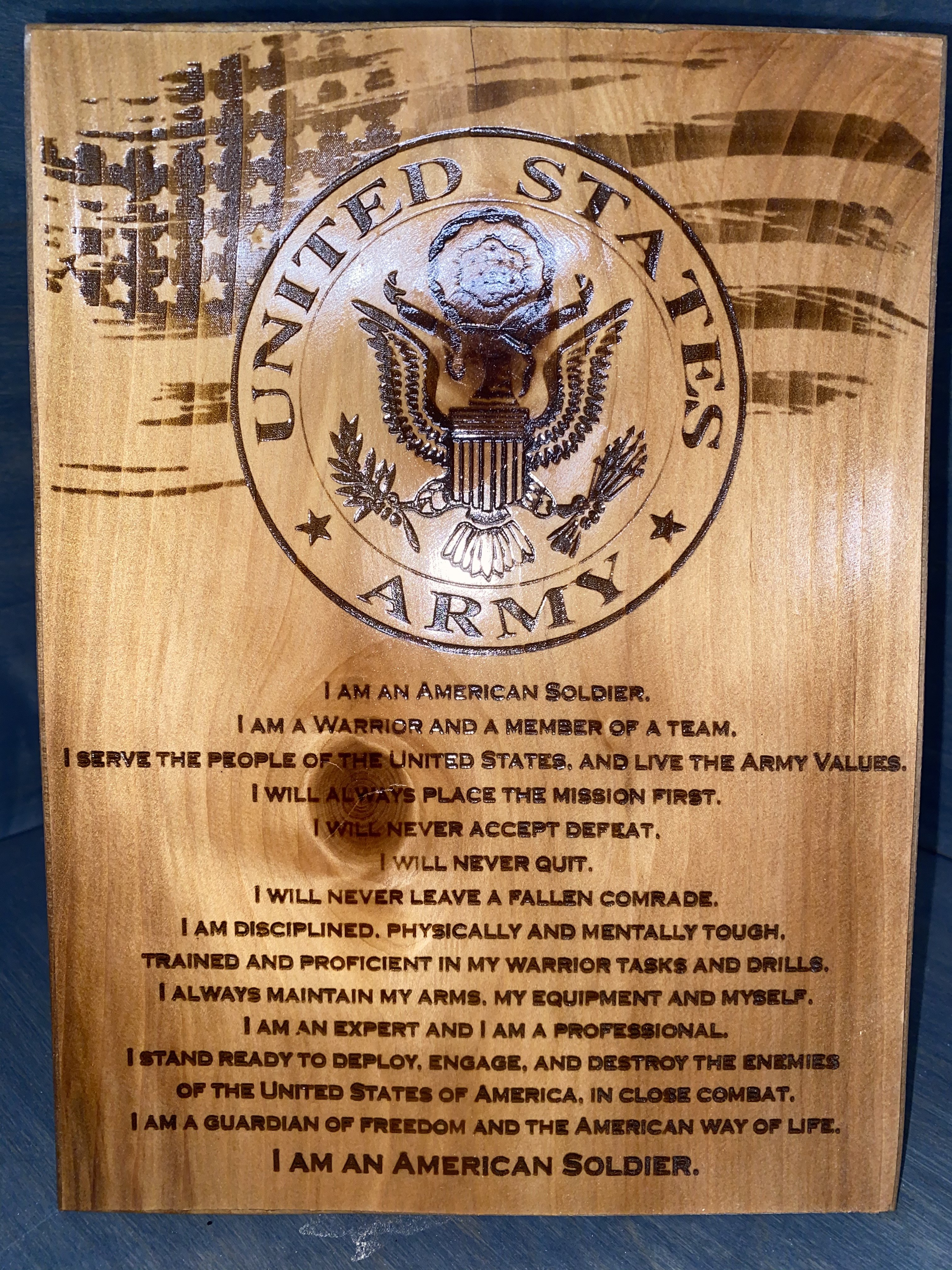 US ARMY Plaque
