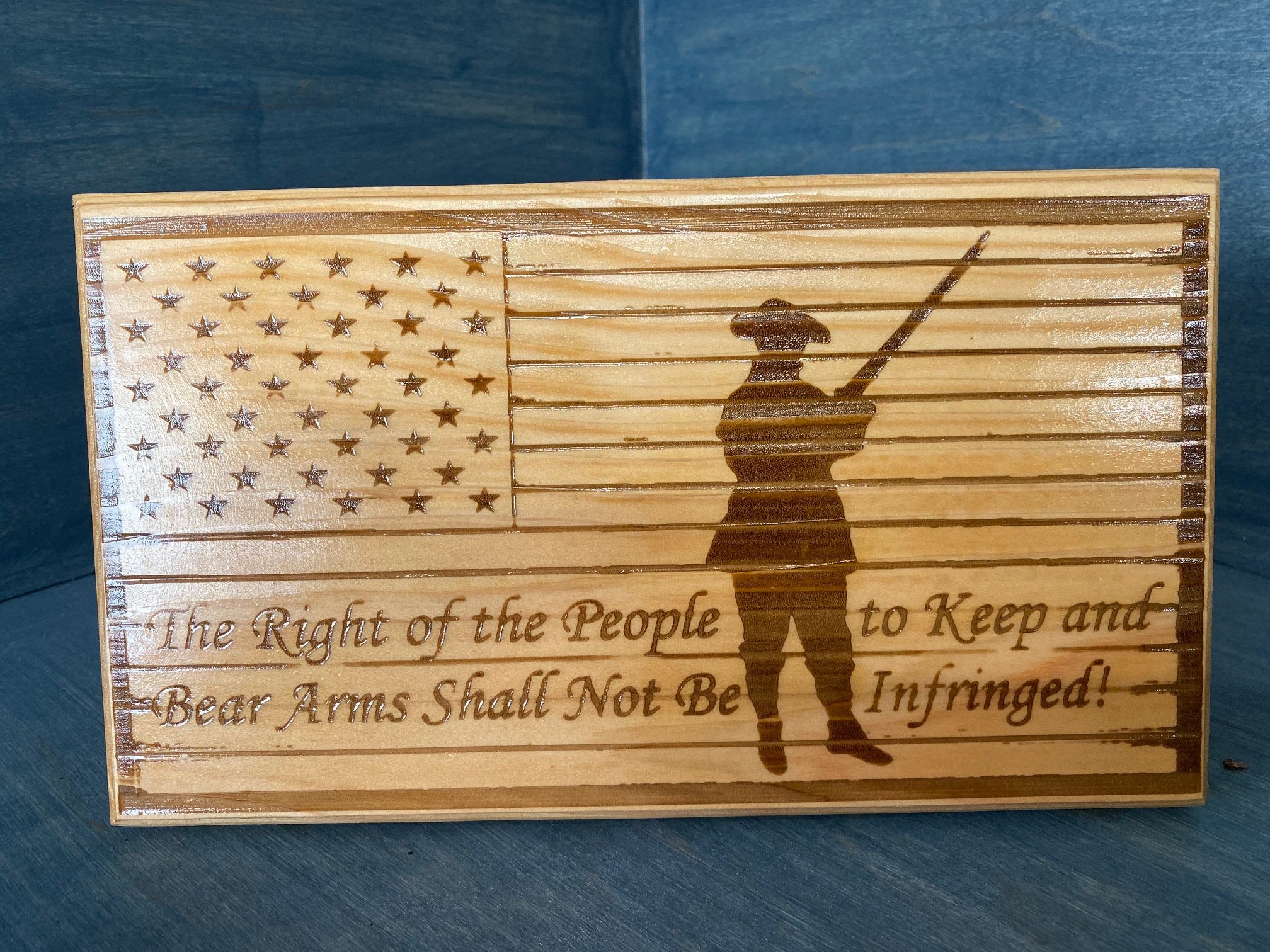 Minutemen Desk Flag