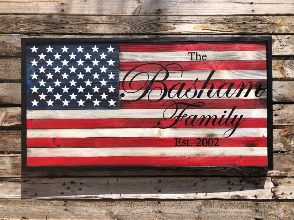 Patriotic Family Flag