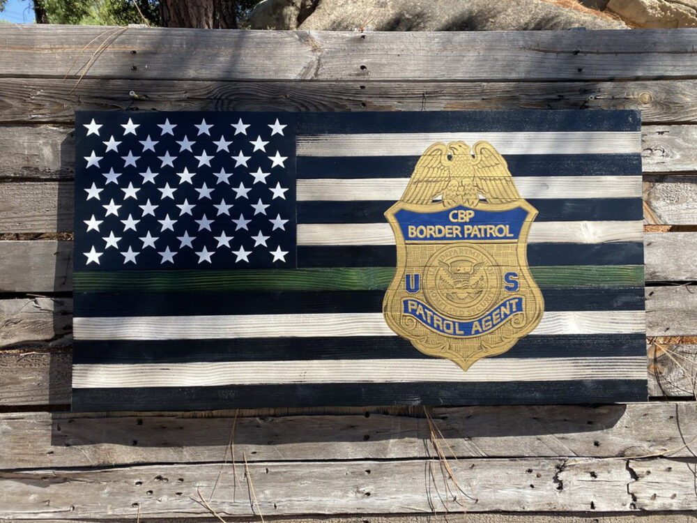 Thin Green Line Badge