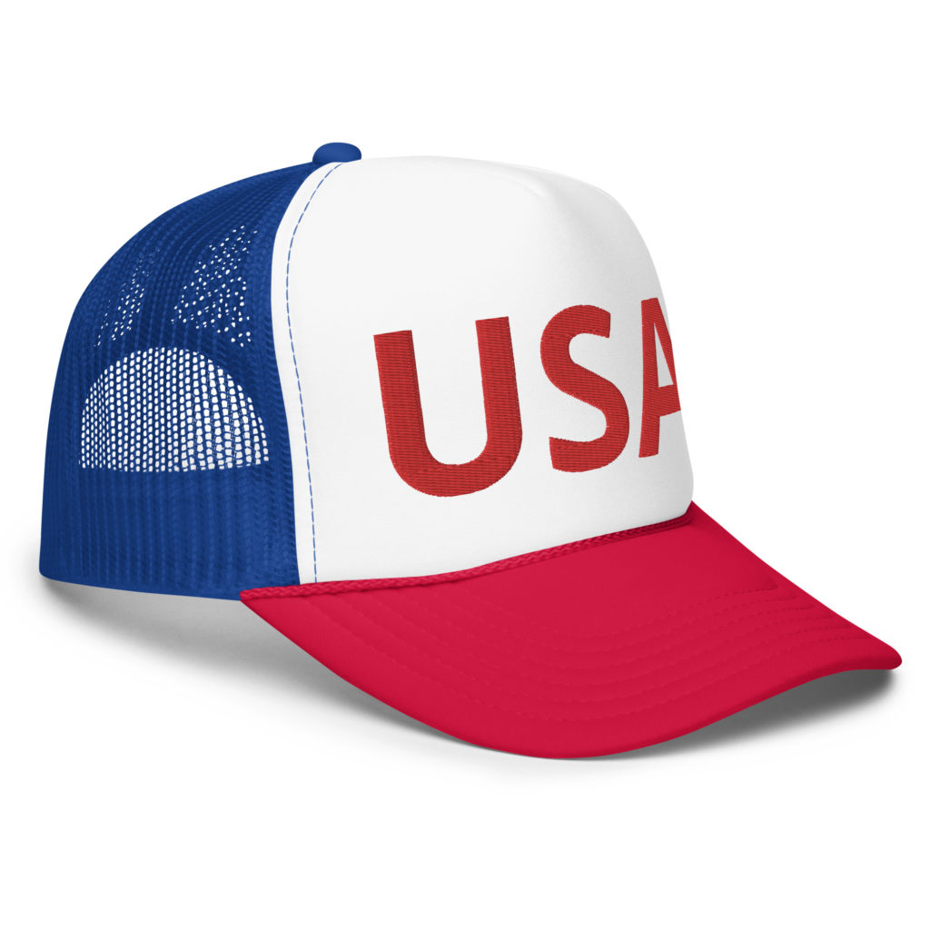 USA Trucker Hat Your American Flag Store Wood Flags American Made