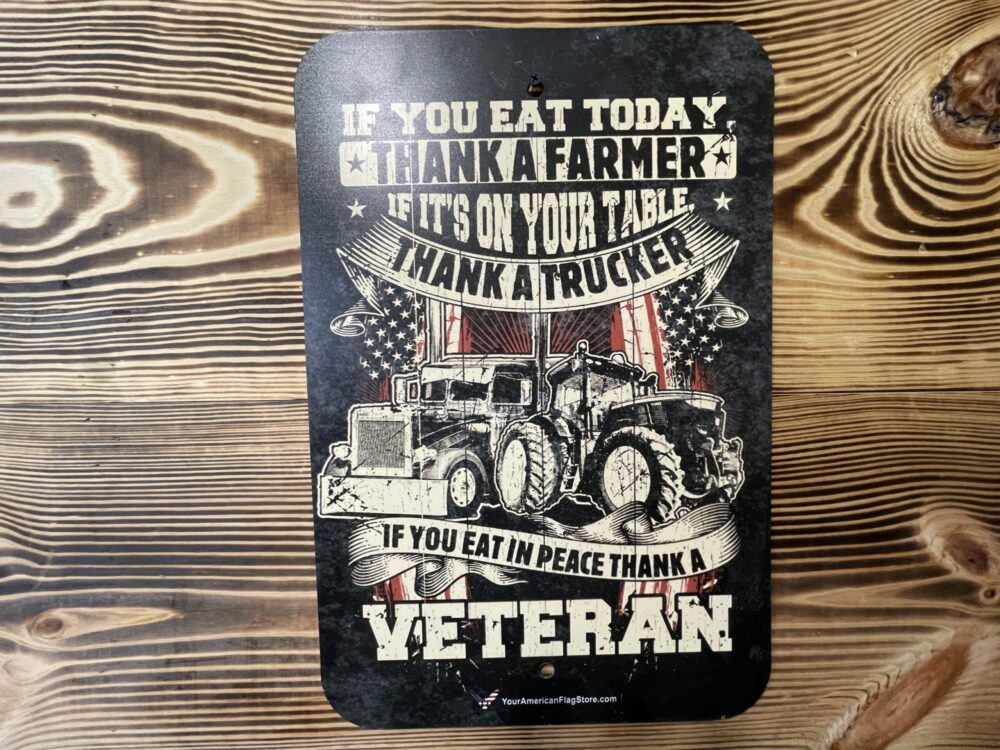 Farmers, Truckers & Veterans Garage Art